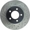 Centric Parts Sport Drilled/Slotted Brake Rotor, 127.61051R 127.61051R - alternate 1